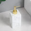 Golden Stroke Marble Bathroom Accessories Set