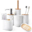 Bathroom Accessories Set with Soap Dispenser