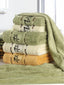 Luxury Bamboo Fiber Bath Towel Set