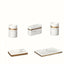 Golden Marble Bathroom Accessories Set