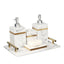 Golden Marble Bathroom Accessories Set