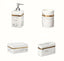 Golden Marble Bathroom Accessories Set