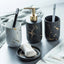 Black Gold Marble Bathroom Accessory Set