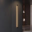 Black Narrow Wall Lamp Bedroom Decor